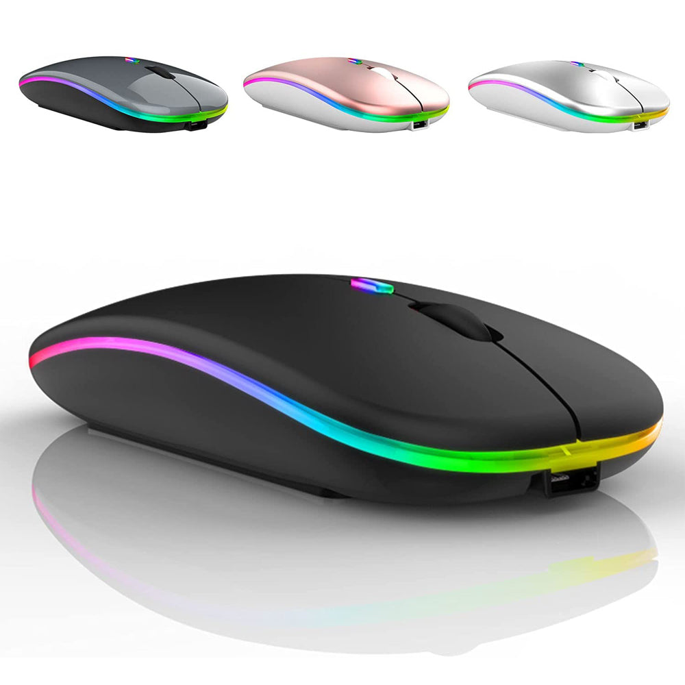 Sleek Wireless RGB Mouse