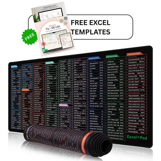 ExcelPad Shortcut MousePad
