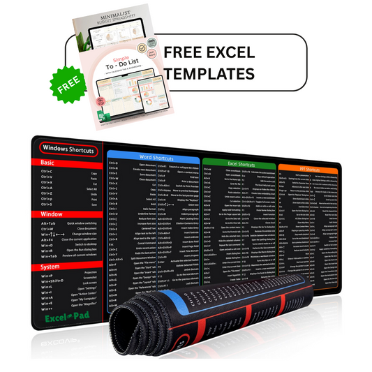 ExcelPad Shortcut MousePad